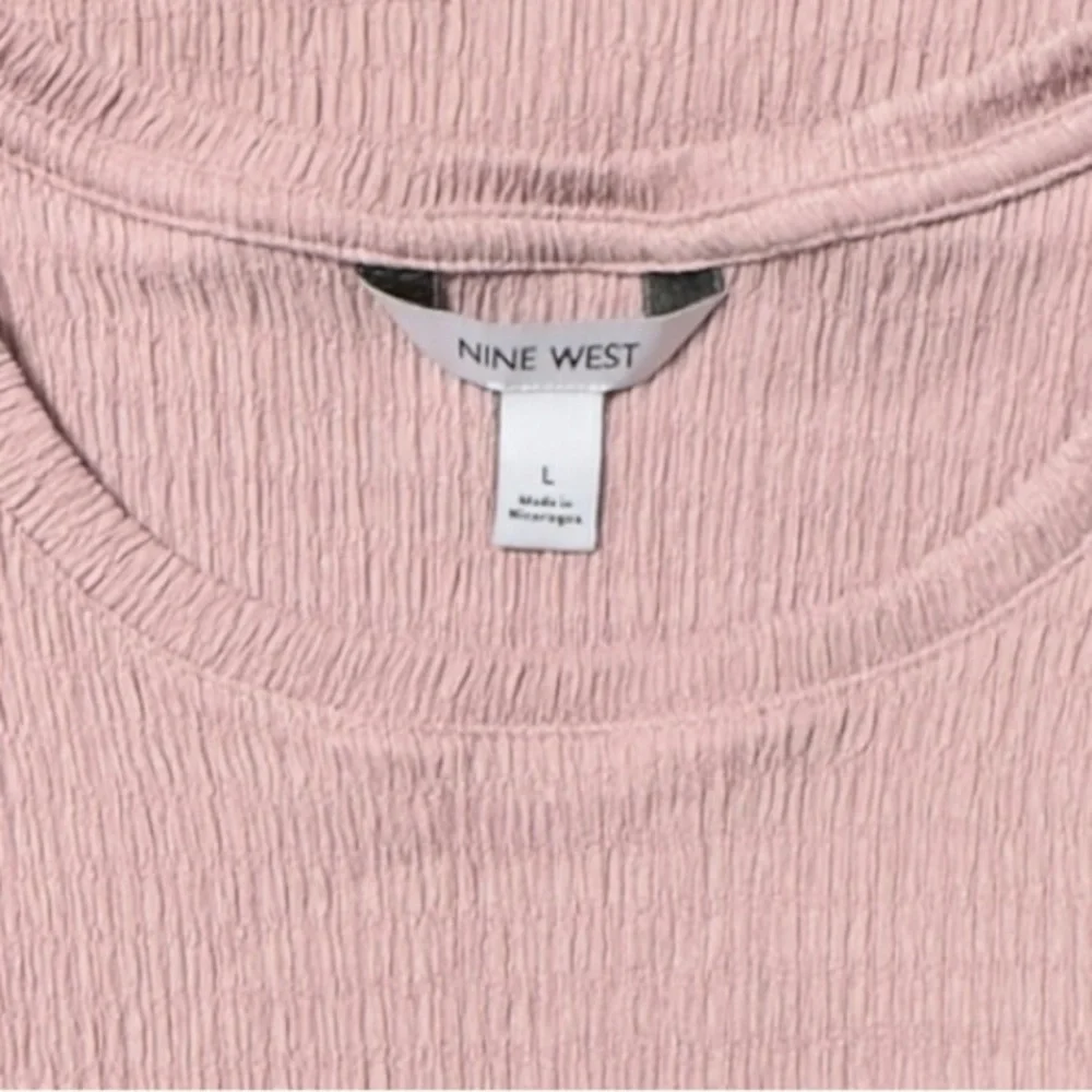 *NWT* Women's Nine‎ West Side Knot Knit Tank Size L